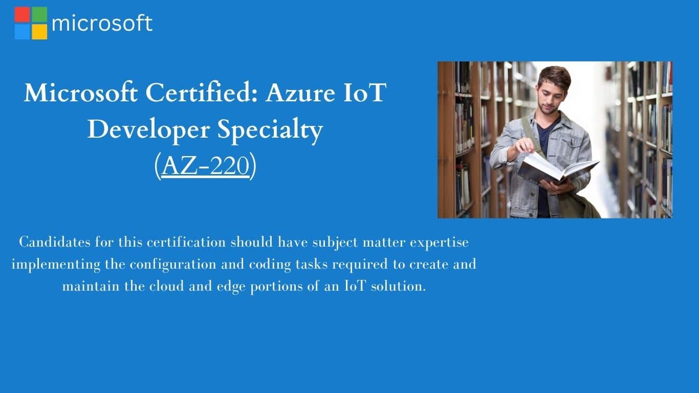 Microsoft Certified: Azure IoT Developer Specialty
