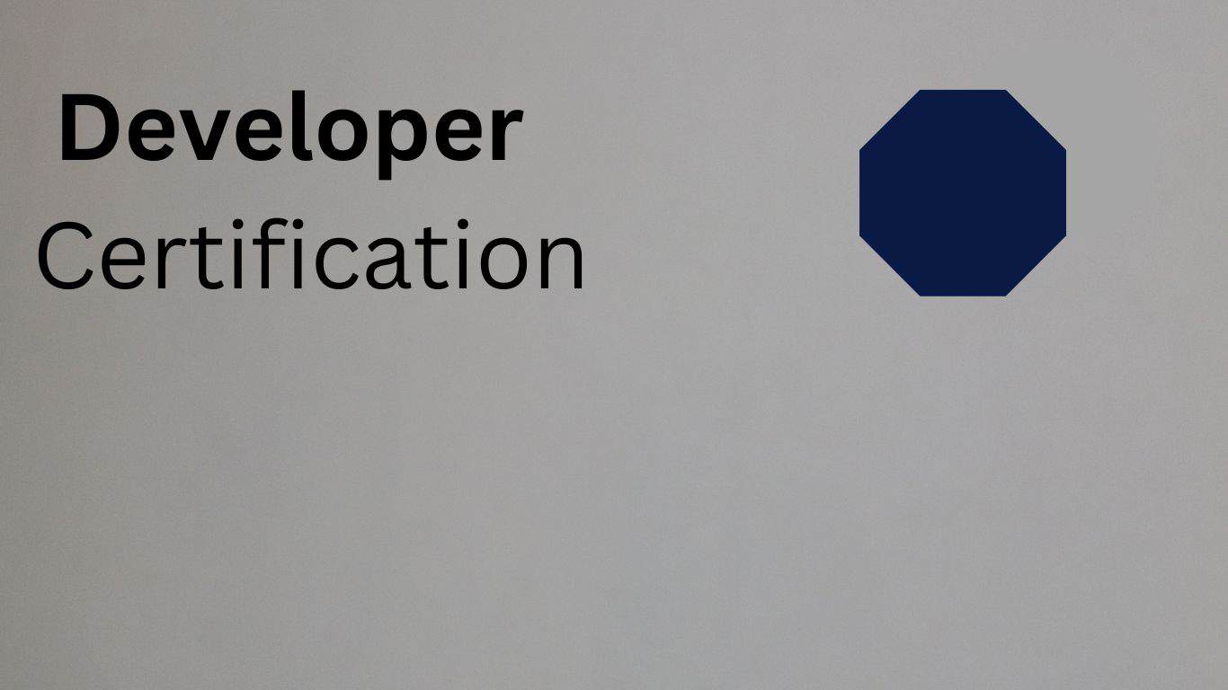 developer microsoft certification