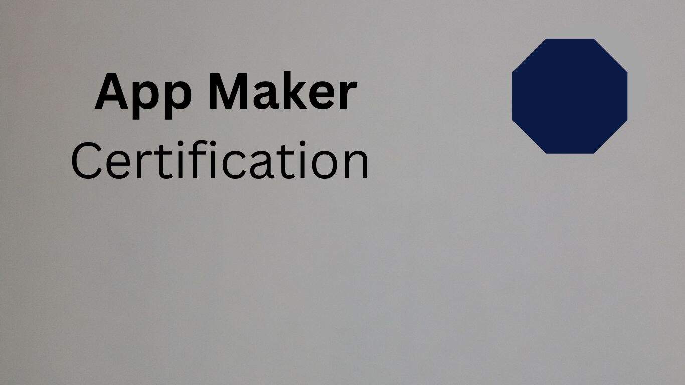 app maker microsoft certification
