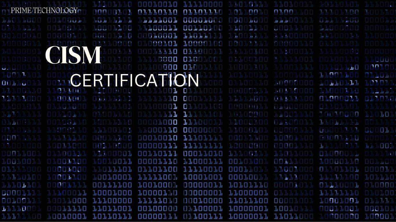 CISM certification