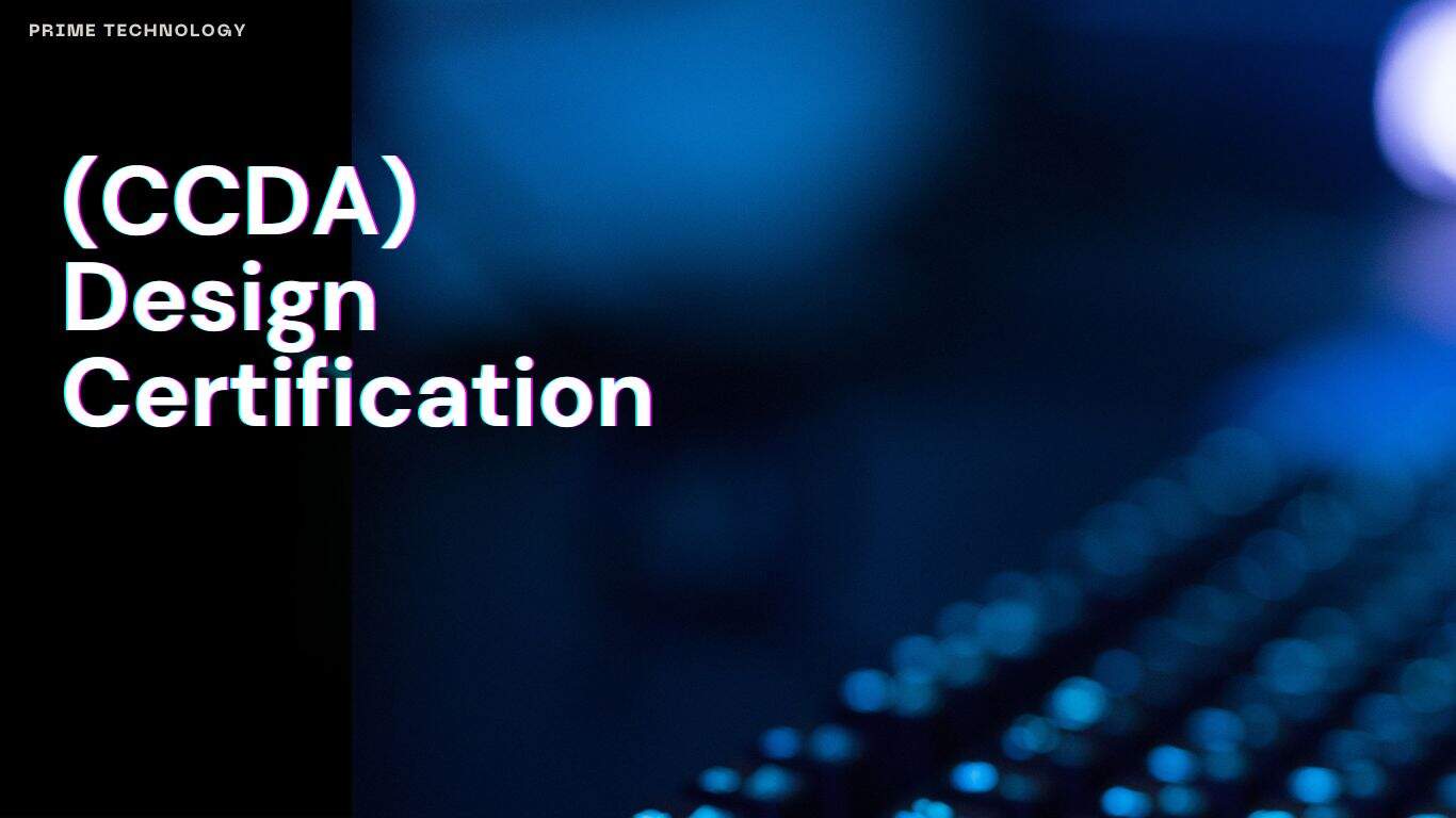 CCDA Design certification