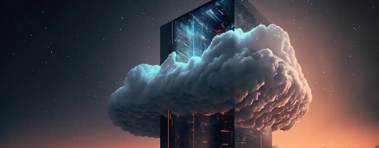Abstract image representing cloud security with the Check Point logo subtly integrated and the Prime Technologies logo, emphasizing foundational cloud security knowledge with Check Point.