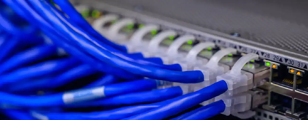 Abstract image representing network connections with the Juniper Networks logo subtly integrated and the Prime Technologies logo, emphasizing foundational Juniper networking knowledge.