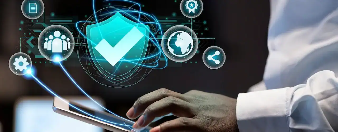 Abstract image representing network security with layered shields and the Juniper Networks logo subtly integrated, alongside the Prime Technologies logo, emphasizing specialist-level Juniper security knowledge.