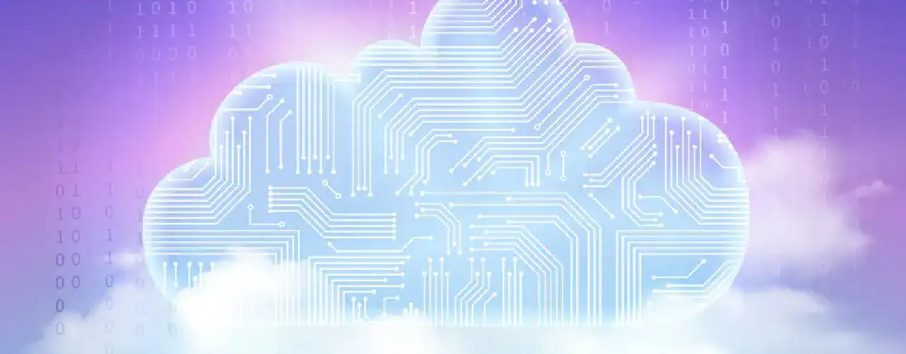 Graphic showing cloud icons and Juniper networking devices leading to professional growth symbols within a cloud network diagram, with the Juniper Networks and Prime Technologies logos.