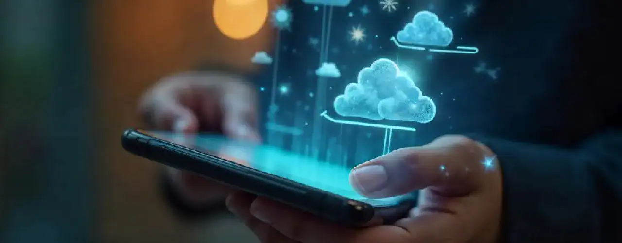 Abstract image representing cloud security with Palo Alto Networks elements and cloud icons, with the Palo Alto Networks logo subtly integrated, alongside the Prime Technologies logo, emphasizing Palo Alto Networks cloud security expertise.