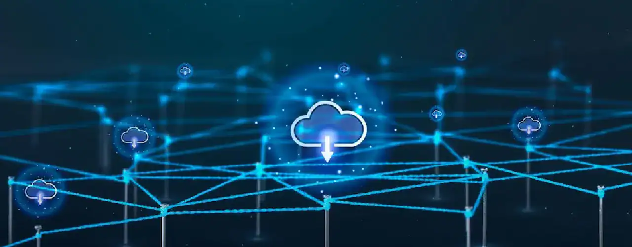 Abstract image representing a well-architected AWS environment with interconnected service icons and the AWS logo subtly integrated, alongside the Prime Technologies logo, emphasizing foundational AWS architect skills.