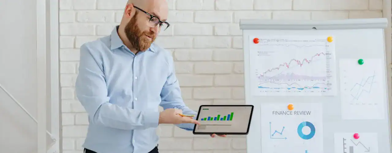 Abstract image representing Azure data analytics with interconnected data sources and visualization elements, with the Azure logo subtly integrated, alongside the Prime Technologies logo, emphasizing core enterprise data analysis skills.