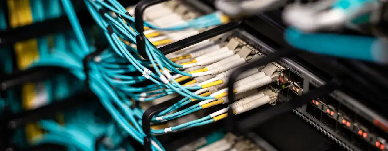 Abstract image representing a complex Azure solution architecture with interconnected services and the Azure logo prominently integrated, alongside the Prime Technologies logo, emphasizing expert-level architectural skills.