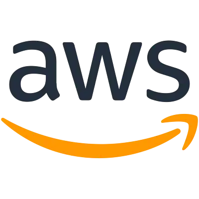 AWS logo representing cloud computing certification and cloud services.