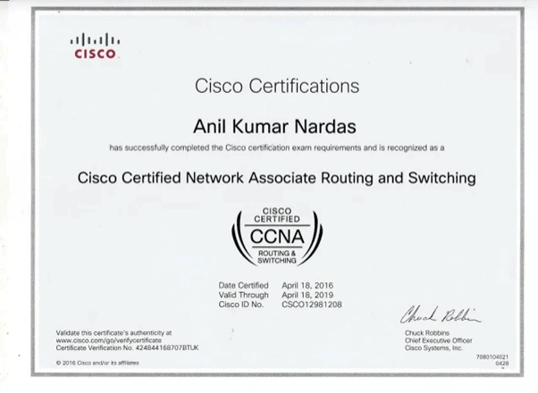 CCNA Certification Cost