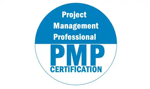 PMP certification logo for renewable energy project management.