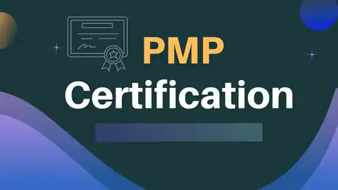 PMP certification badge for renewable energy projects and professional development.